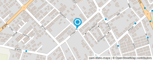 מפת הגעה אל פסיפס זכוכית