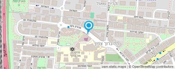 מפת הגעה אל מתחם G תל ברוך