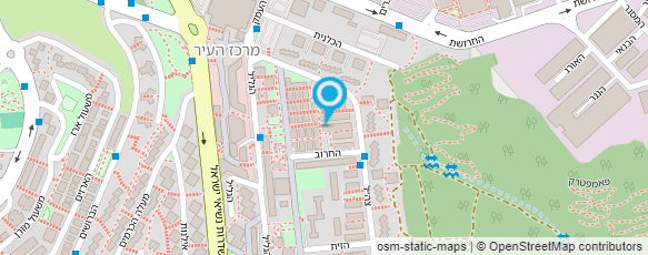 מפת הגעה אל מרכז לוין לפסיכותרפיה