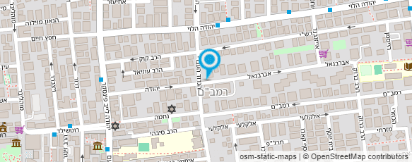 מפת הגעה אל הגינה