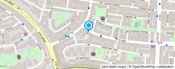 מפת הגעה אל קרניו סקראל - לתינוק ולאם