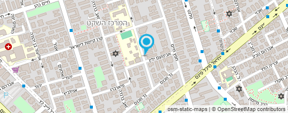 מפת הגעה אל אלברט גבאי