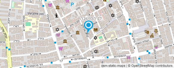 מפת הגעה אל אופיר פרל משרד עו"ד