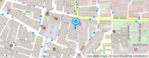 מפת הגעה אל בלומברג