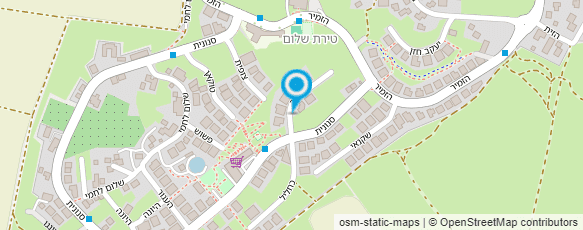 מפת הגעה אל גן ירדנה