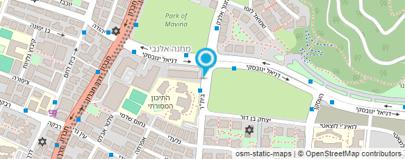 מפת הגעה אל אסף ויצמן שיער וקוסמטיקה