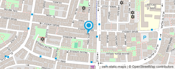 מפת הגעה אל אורן זיו דיקור יפני