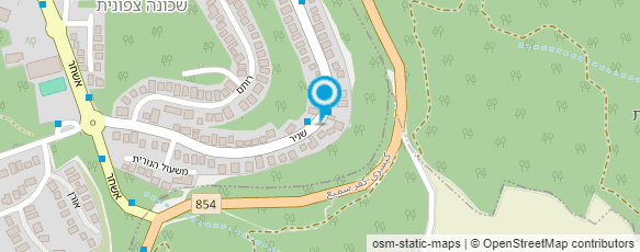 מפת הגעה אל מספרת כלבים בגליל