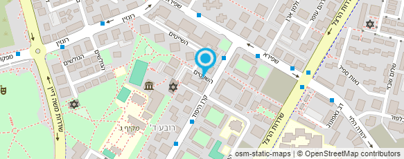 מפת הגעה אל דן גרשינסקי מתמטיקה ופיסיקה