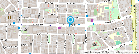 מפת הגעה אל סלון יופי מי-טו