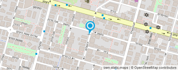 מפת הגעה אל אפרת אשכנזי - הדרכה והנחייה