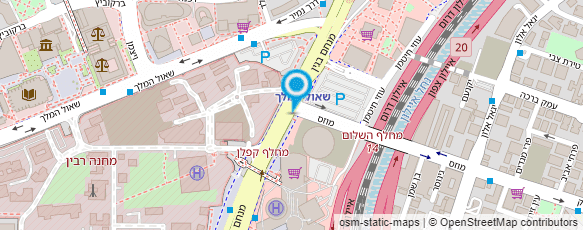 מפת הגעה אל הדליין- המכללה למקצועות המדיה