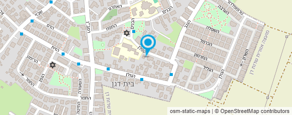 מפת הגעה אל ארוחה בהזמנה בע"מ