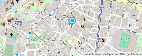 מפת הגעה אל טבעי ביפו