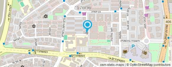 מפת הגעה אל טל עבודות גובה בסנפלינג