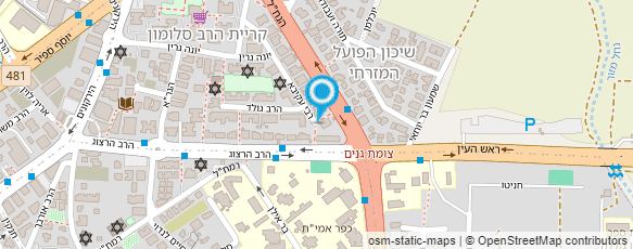 מפת הגעה אל טי-אתר