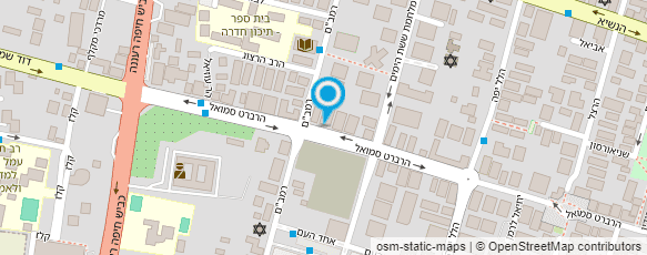 מפת הגעה אל המרכז העולמי לריפוי