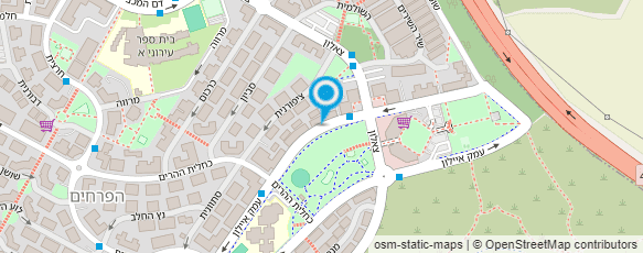 מפת הגעה אל המשפחתון של צביה