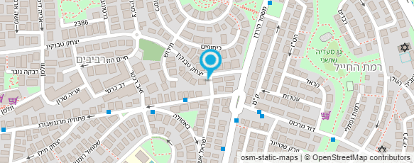 מפת הגעה אל יעל לב-סטודיו לעיצוב