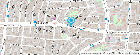 מפת הגעה אל מרכז בריאות ויופי