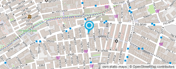 מפת הגעה אל קיאנו רהיטים בהרצל