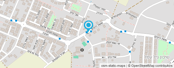 מפת הגעה אל פלסטלינה-הגן של ליאת