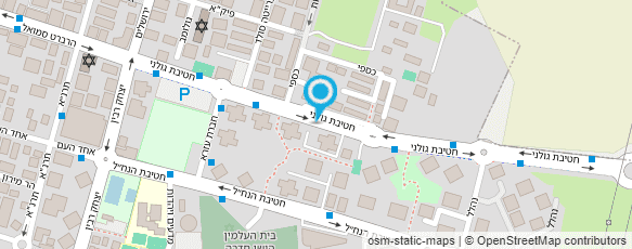 מפת הגעה אל העוגות של צביה