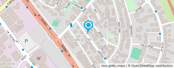 מפת הגעה אל זיו קונפורטי - שיפוצים וגמר