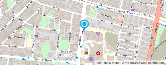 מפת הגעה אל פרופ' ריבי טאומן