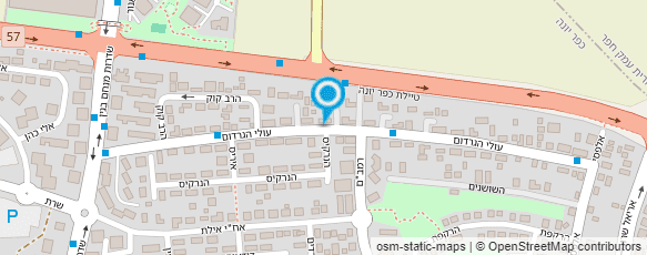 מפת הגעה אל מכבסת הכפר - עופר