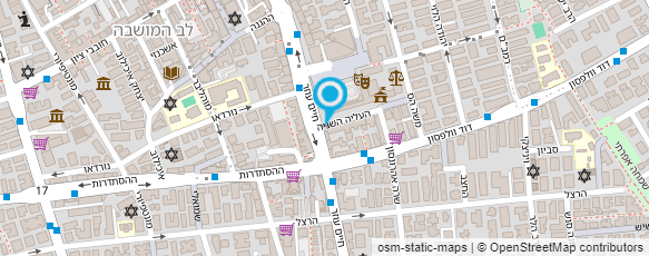 מפת הגעה אל מ.מ שירותי בנייה