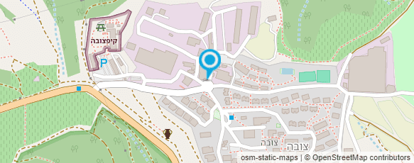 מפת הגעה אל יקב צובה