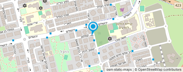 מפת הגעה אל נטלי-פדיקור וטיפוח ציפורניים