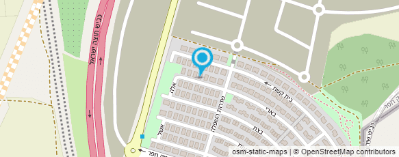 מפת הגעה אל גן גורים