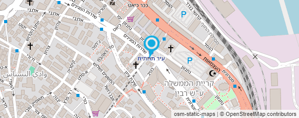 מפת הגעה אל עו"ד ברילנשטיין ליעד