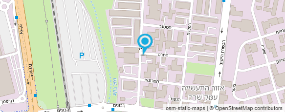 מפת הגעה אל מוסך רושל