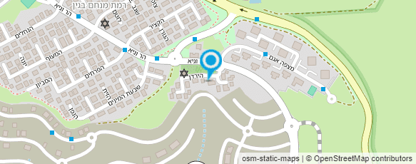 מפת הגעה אל שובל שרה