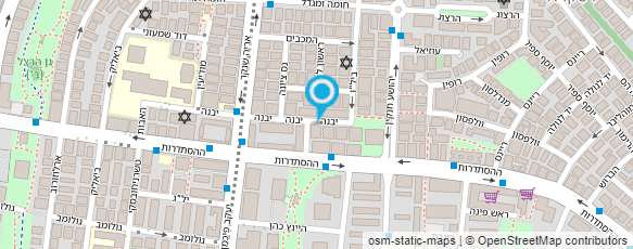 מפת הגעה אל סטודיו 7 STUDIO SEVEN