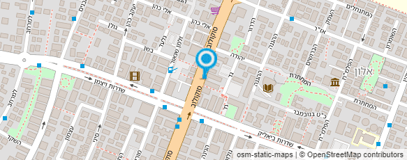 מפת הגעה אל אליאב קעקועים ופירסינג