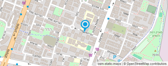 מפת הגעה אל דפנה שפר- אדריכלית