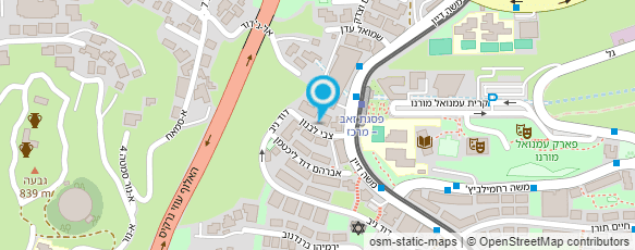 מפת הגעה אל אמיר-מאמן כושר אישי