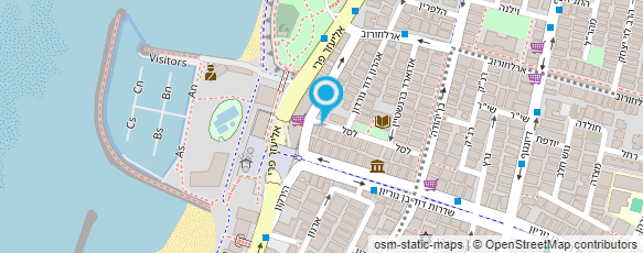 מפת הגעה אל מוניות נתב"ג  סופרטקסי