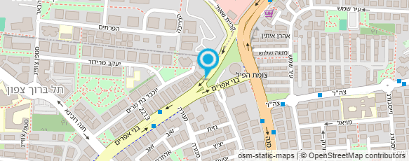 מפת הגעה אל תומר תמים - שף קונדיטור