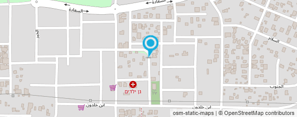 מפת הגעה אל שירותי בריאות כללית