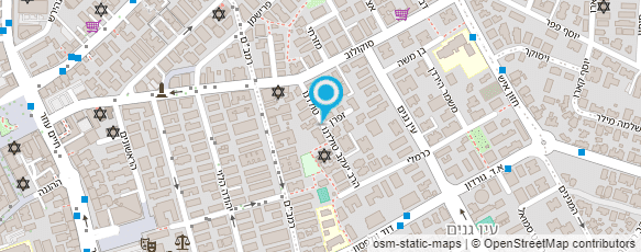 מפת הגעה אל דבק מהיר R21 ומזרז  אברהם כהן