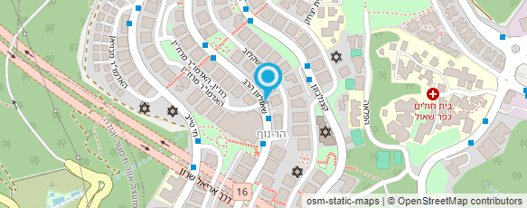 מפת הגעה אל שירותי בריאות כללית