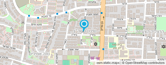 מפת הגעה אל חגג רבקה