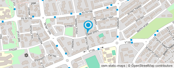 מפת הגעה אל מינימרקט בסטיקר