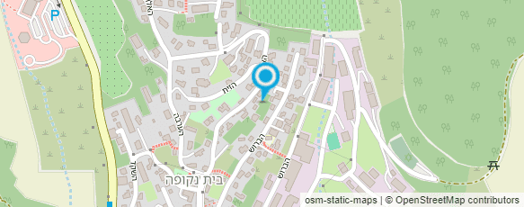 מפת הגעה אל שירותי בריאות כללית