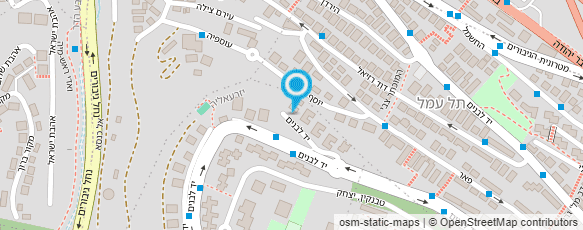 מפת הגעה אל קליניקה אניה - כירופרקטיקה